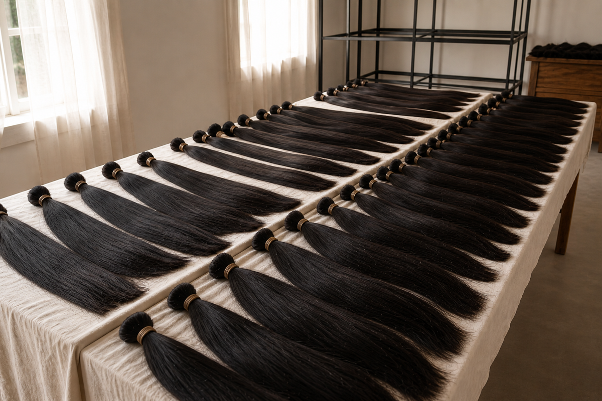 Remy human hair extensions supplier