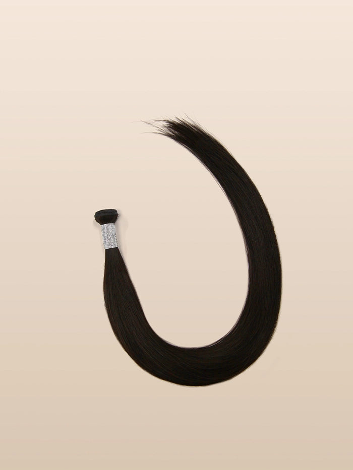 Off Black(#1B)Genius Weft Hair Extensions