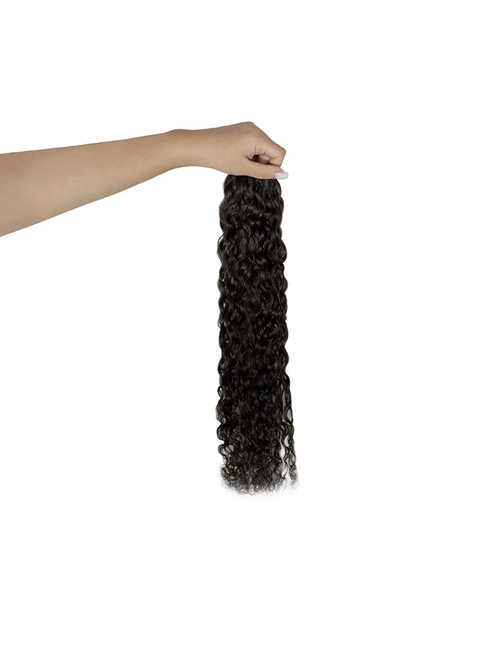 Curly 1B Genius Weft Hair Extensions