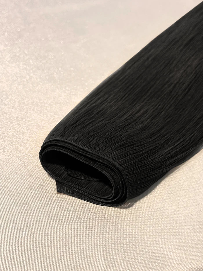 Jet Black(#1) Genius Weft Hair Extensions