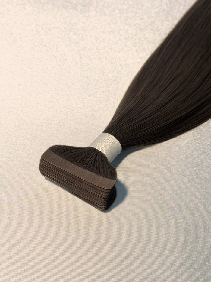 Dark Brown(#2)Classic Tape In Hair Extensions