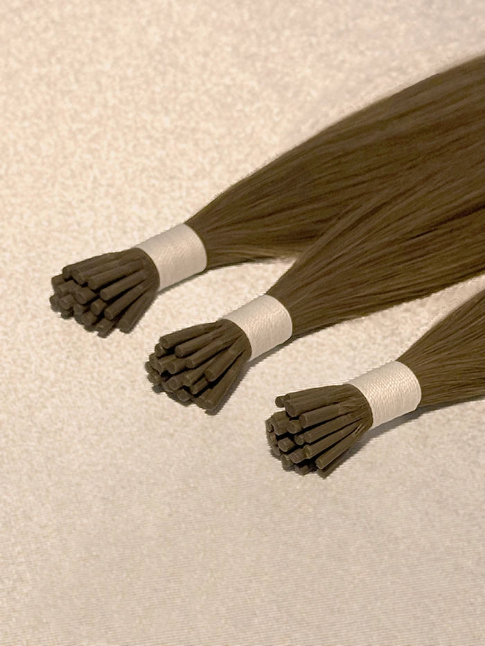 Hazelnut Brown(#4) I Tips Hair Extensions