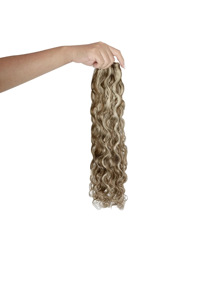 Curly P5Platinum Genius Weft Hair Extensions