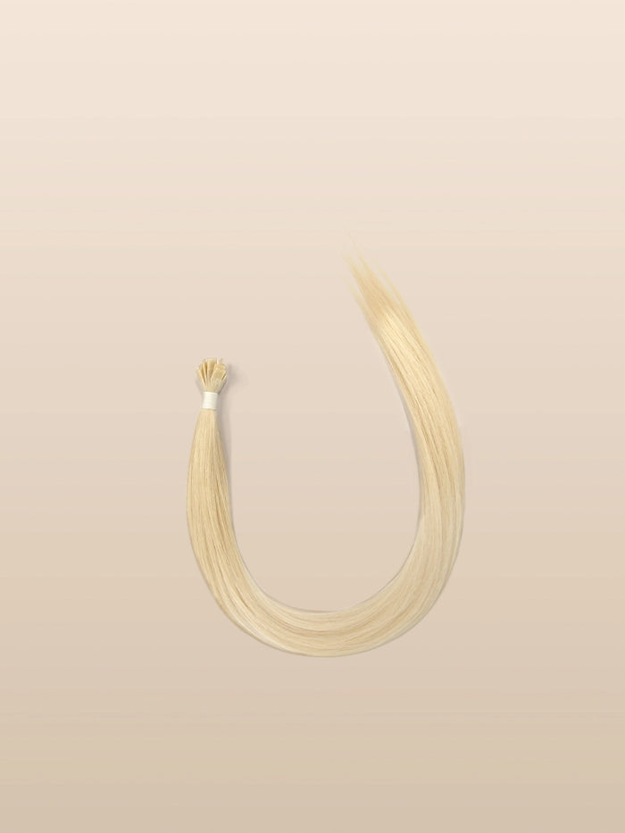 Sunshine Blonde(#613N) Keratin Flat Tips Hair Extensions