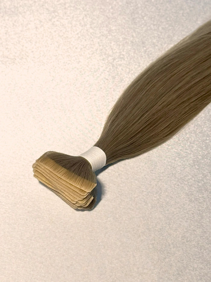 Chestnut Brown(#6N) Invisible Tape In Hair Extensions