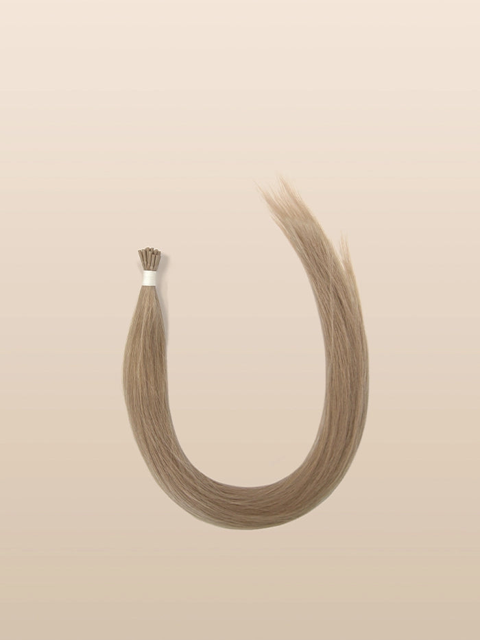 Soft Beige Blonde(#9D) I Tips Hair Extensions