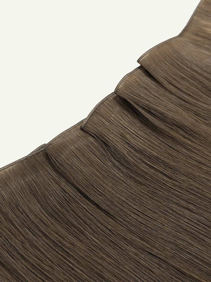 Ashy Brown Genius Weft Hair Extensions