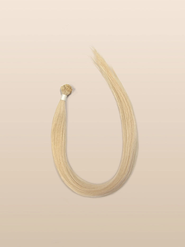 Ashy Blonde Keratin Flat Tips Hair Extensions