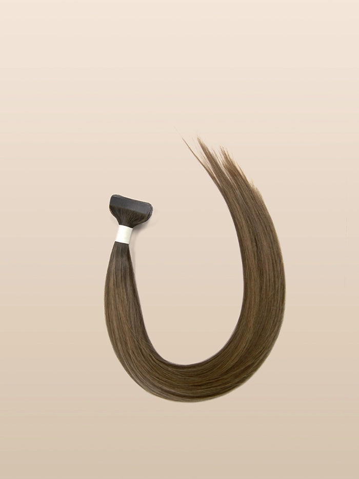 Chocolate Almond(#B25)Classic Tape In Hair Extensions