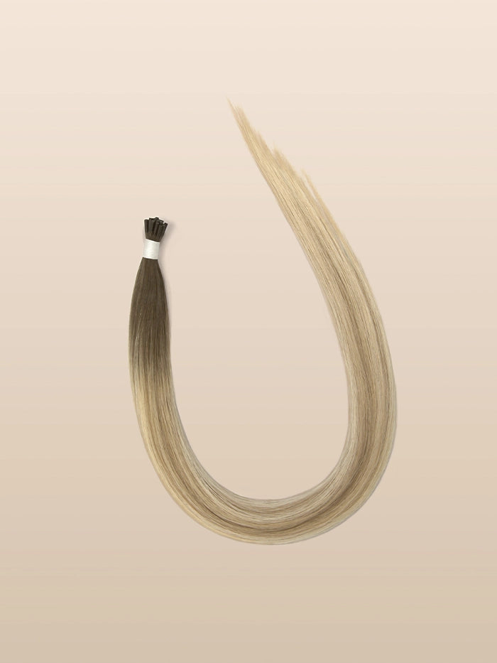 Rooted Champagne Kiss(#Balay 9D|80) I Tips Hair Extensions