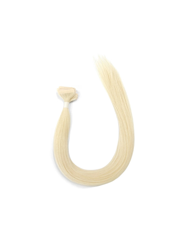 Blonde Zero(#Ice N) Invisible Tape In Hair Extensions