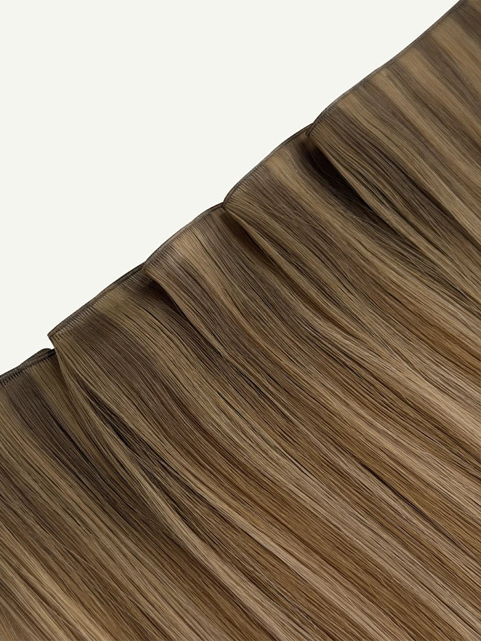 Caramel Latte Genius Weft Hair Extensions