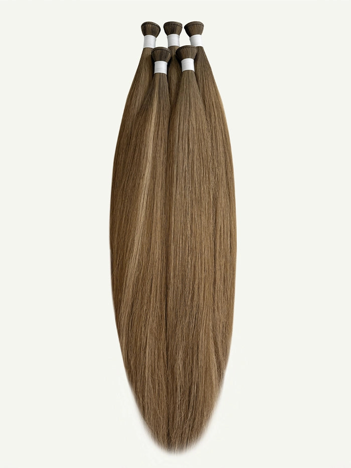Caramel Latte Genius Weft Hair Extensions