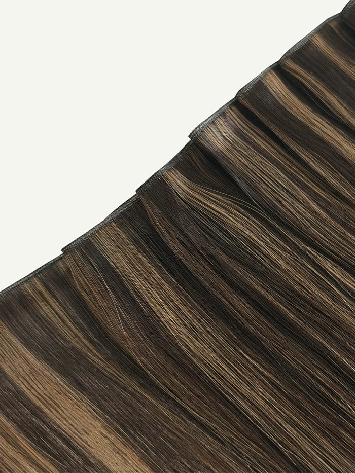 Mocha Cookie Genius Weft Hair Extensions