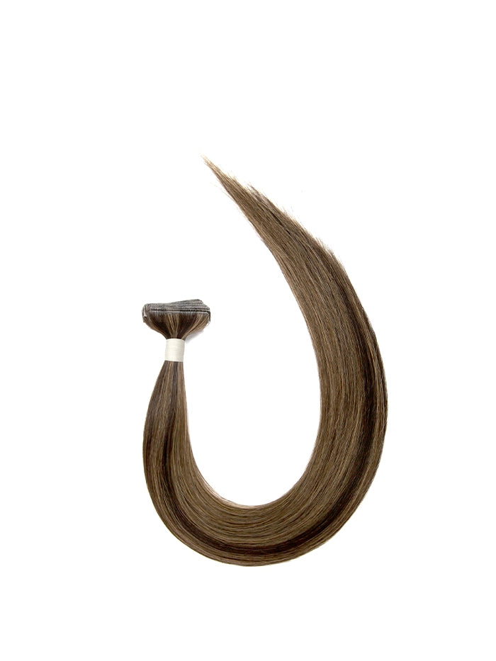 Mocha Cookie(#P226) Invisible Tape In Hair Extensions