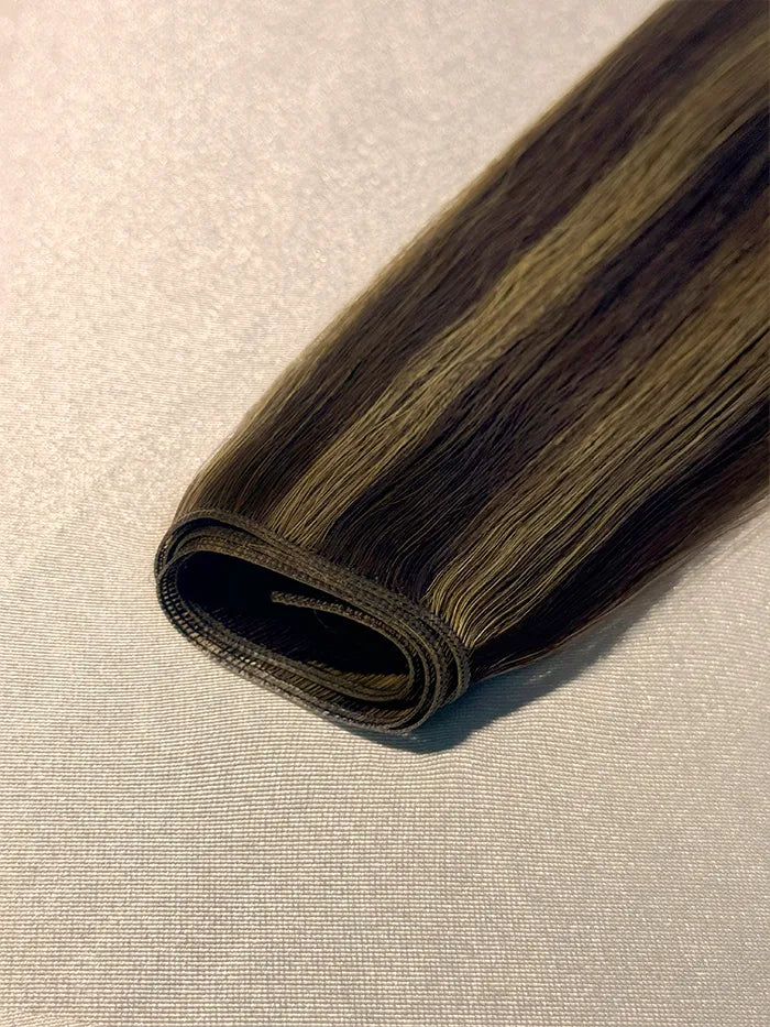 Mocha Cookie(#P226)Genius Weft Hair Extensions