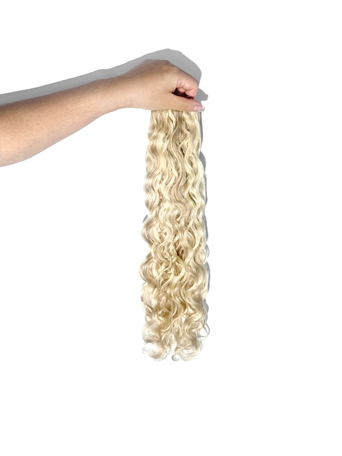 #P9D/80 Curly Genius Weft Hair Extensions