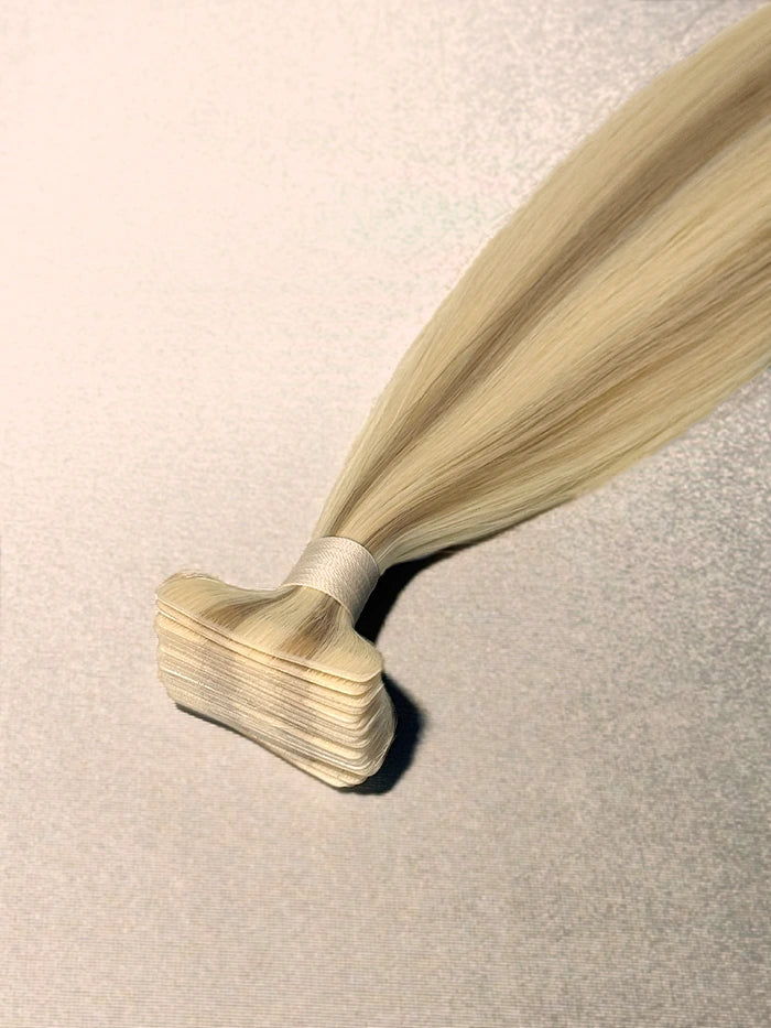 Champagne Kiss(#Piano 9D|80) Invisible Tape In Hair Extensions