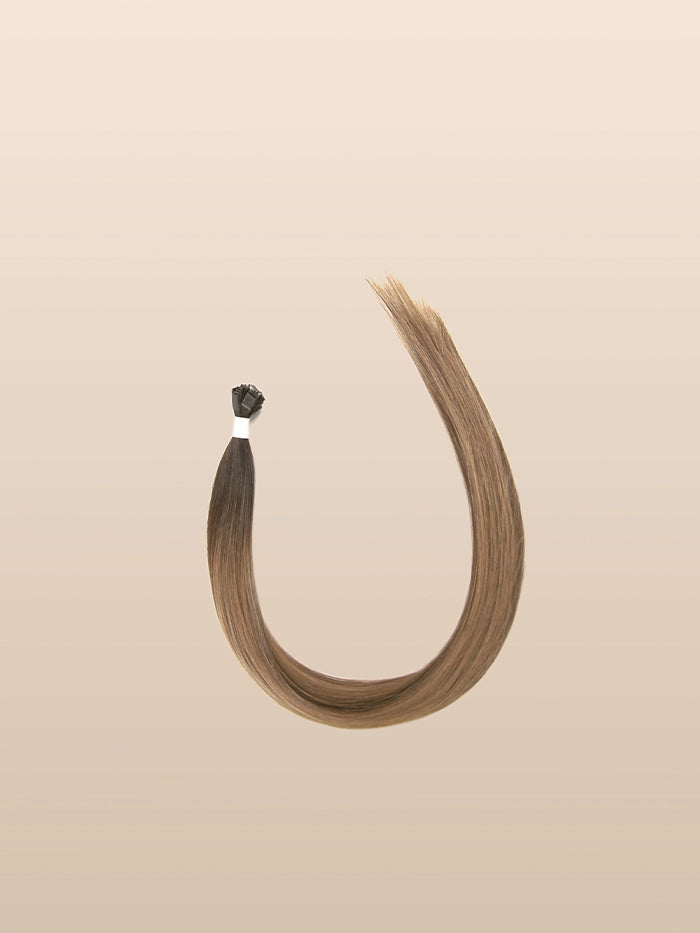 Toffee Melt(#RC248) Keratin Flat Tips Hair Extensions