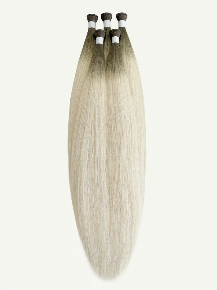 Rooted Blonde Zero Genius Weft Hair Extensions