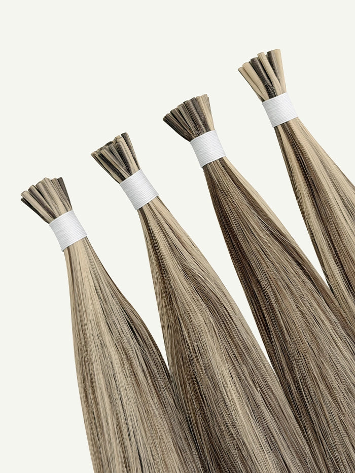 Smoke Platinum(#5Plat) I Tips Hair Extensions