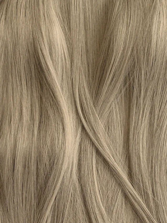 Soft Beige Blonde Keratin Flat Tips Hair Extensions