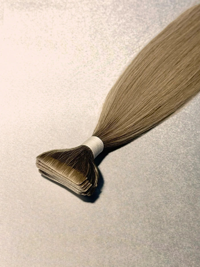 Flaxen Sand(#T7A-10) Invisible Tape In Hair Extensions