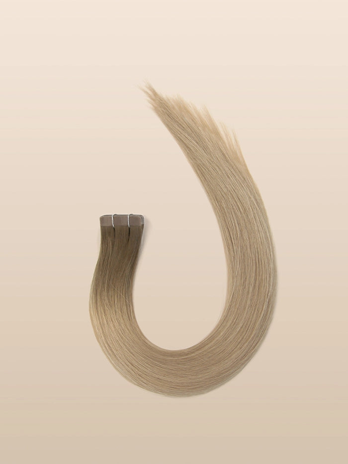 Flaxen Sand(#T7A-10)Classic Tape In Hair Extensions