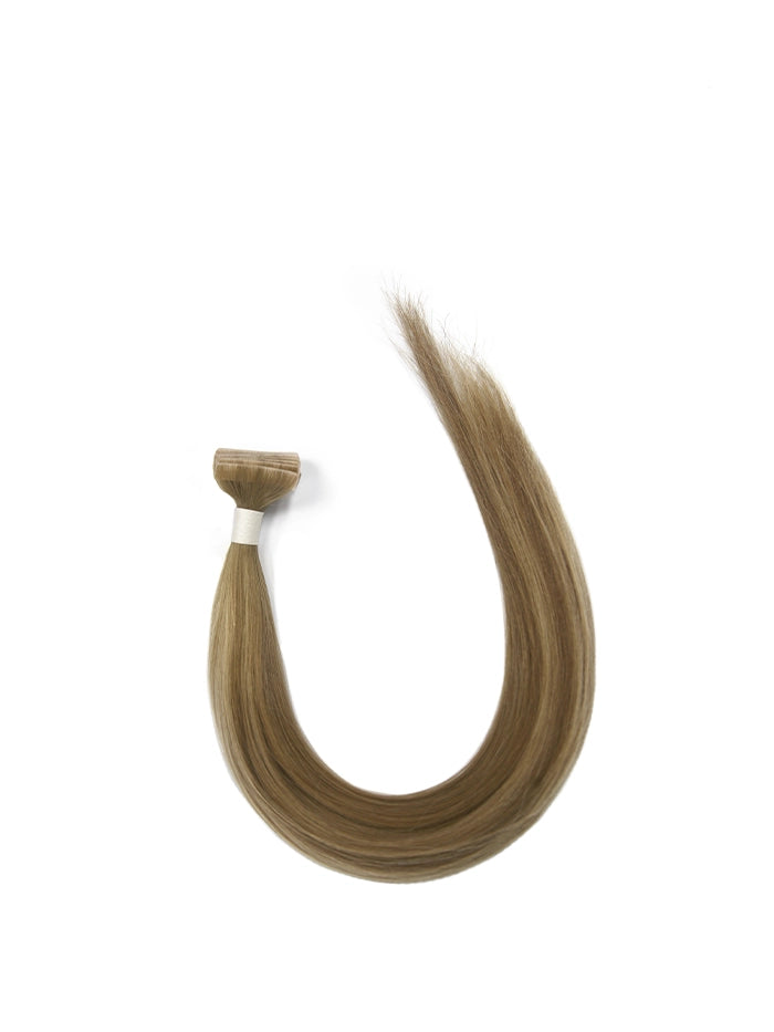Tea Brown Mix(#C29) Invisible Tape In Hair Extensions