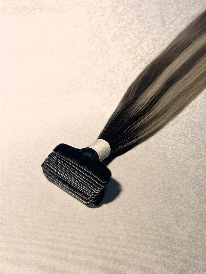 Brunette Honey(#U24) Invisible Tape In Hair Extensions