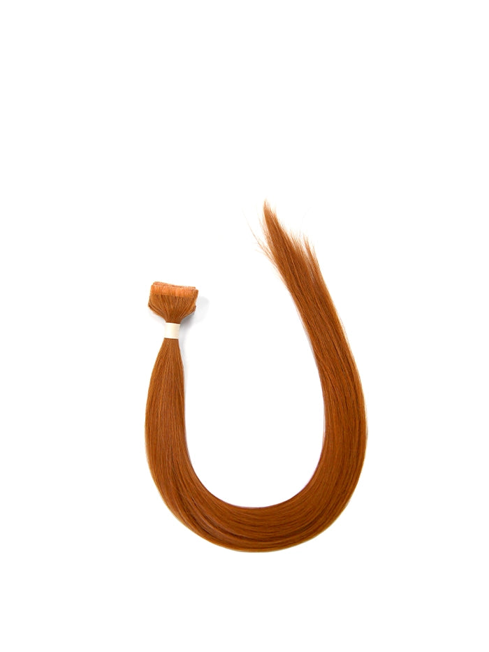 Warm Copper(#33) Invisible Tape In Hair Extensions