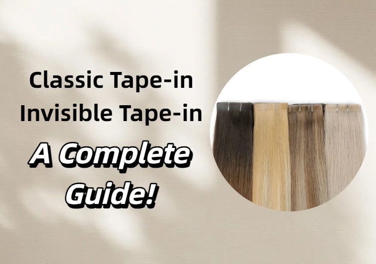 Tape-In & Invisible Tape-In Hair: The Complete Guide!