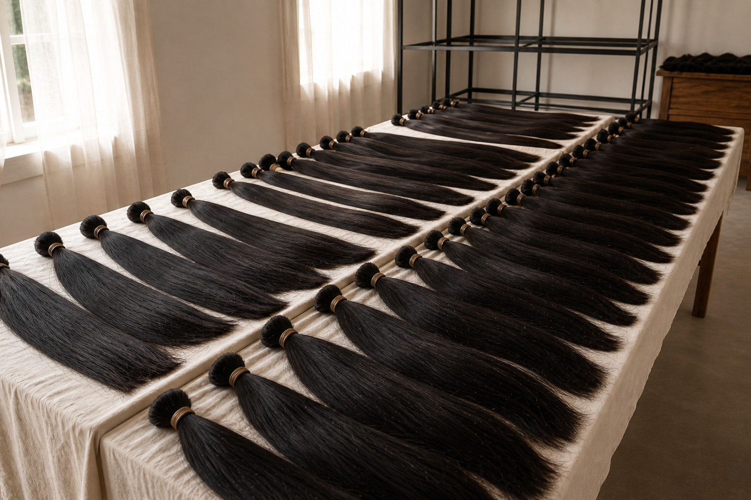 Remy human hair extensions supplier