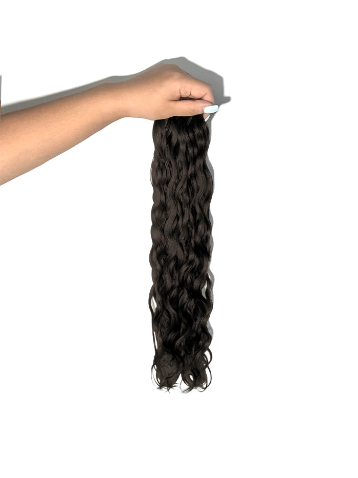 1B Wavy Genius Weft Hair Extensions