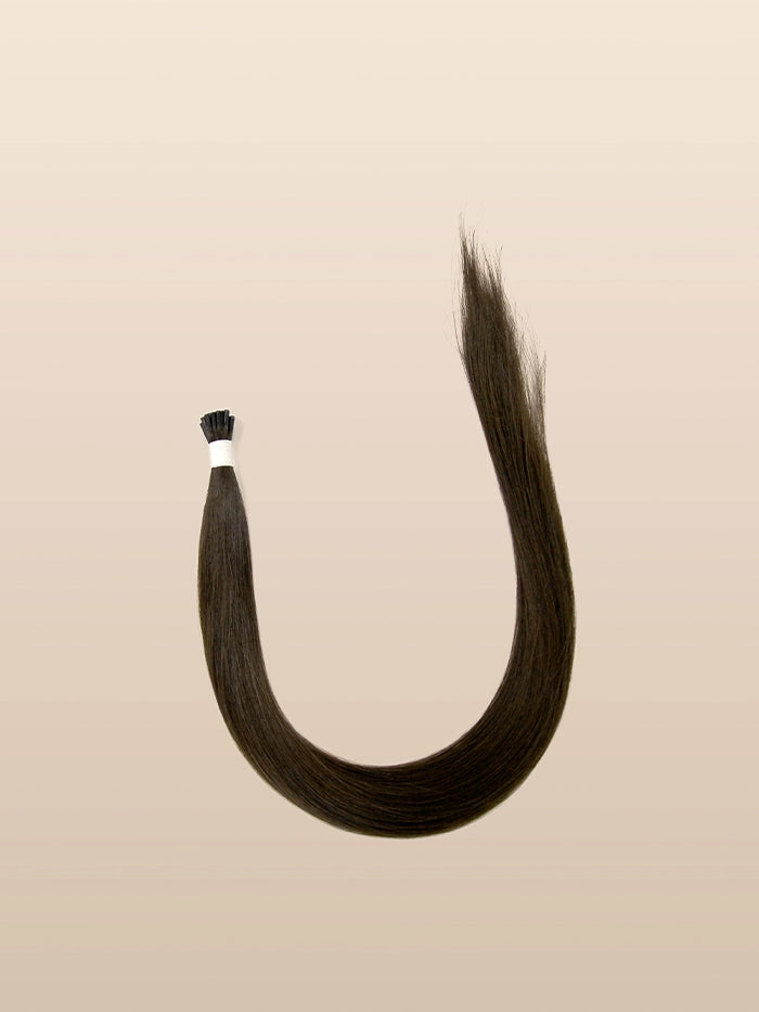 Espresso Brown(#1CN) I Tips Hair Extensions