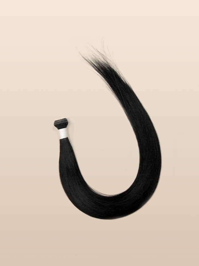 Jet Black(#1) Genius Weft Hair Extensions