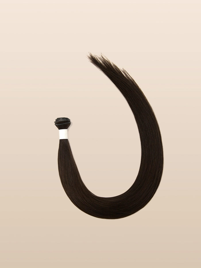 Dark Brown(#2)Genius Weft Hair Extensions