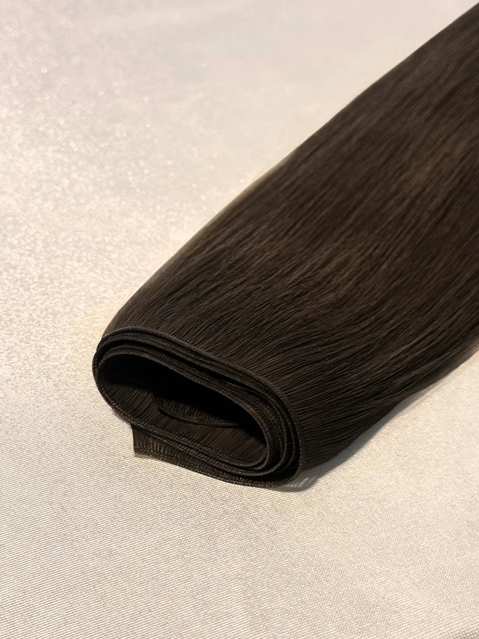 Dark Brown(#2)Genius Weft Hair Extensions