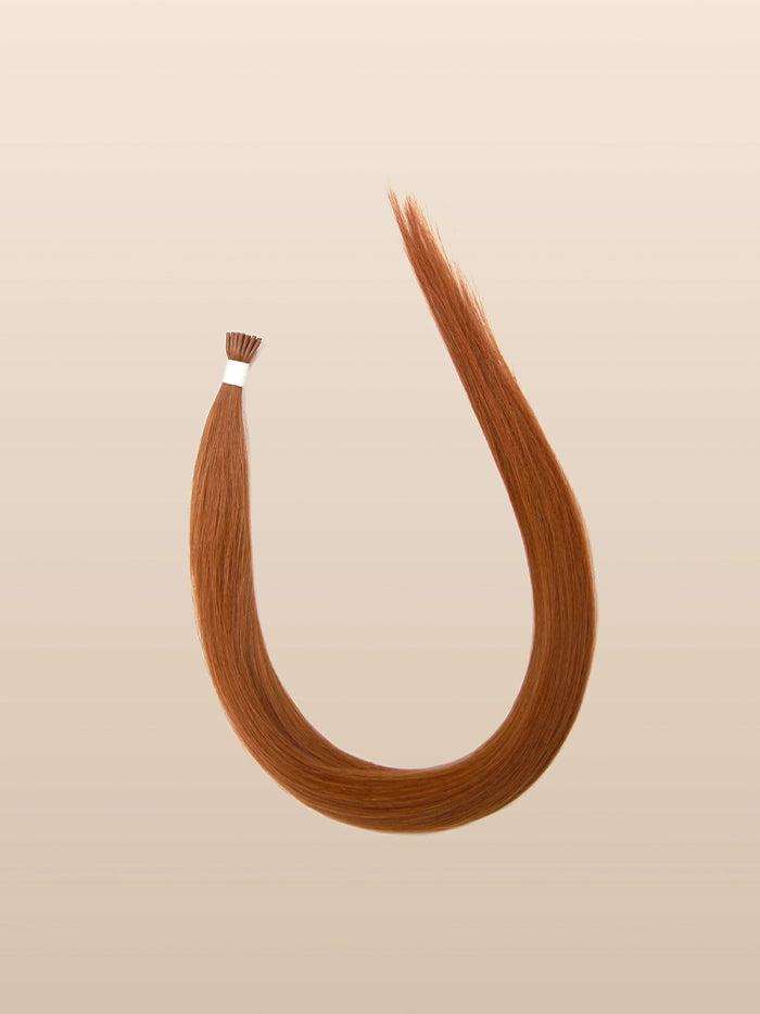 Warm Copper(#33) I Tips Hair Extensions