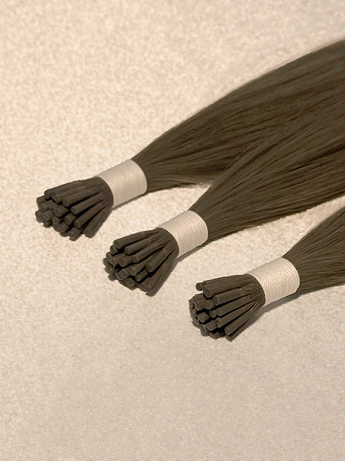 Smoke Brown(#5) I Tips Hair Extensions