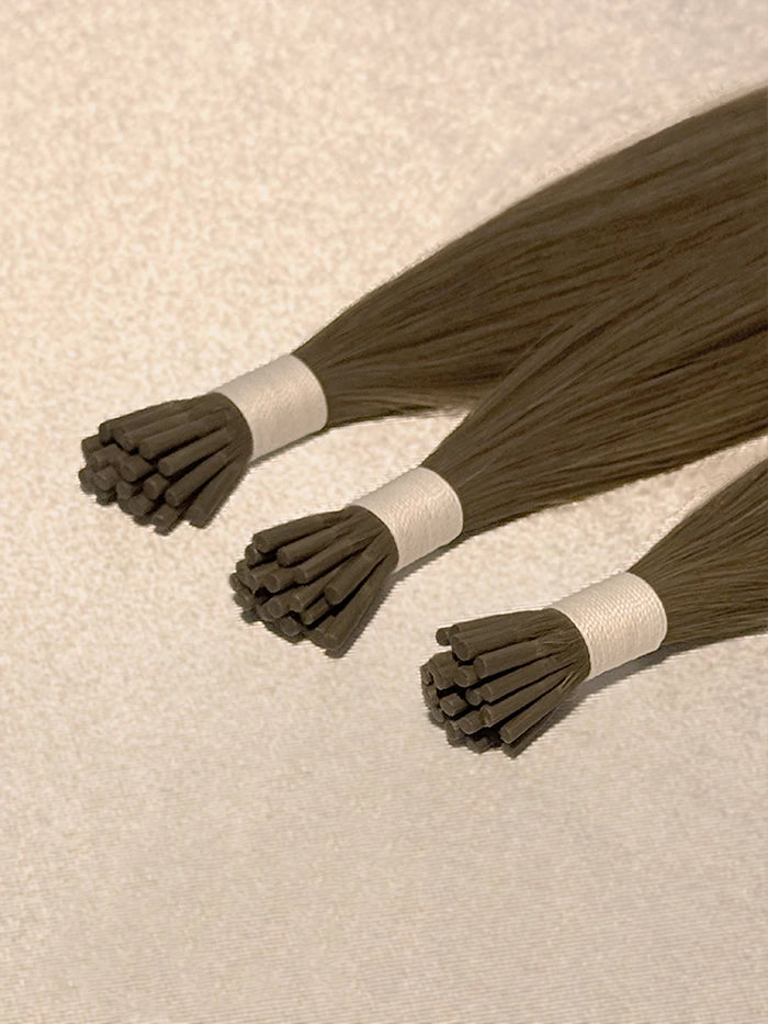 Chestnut Brown(#6N) I Tips Hair Extensions