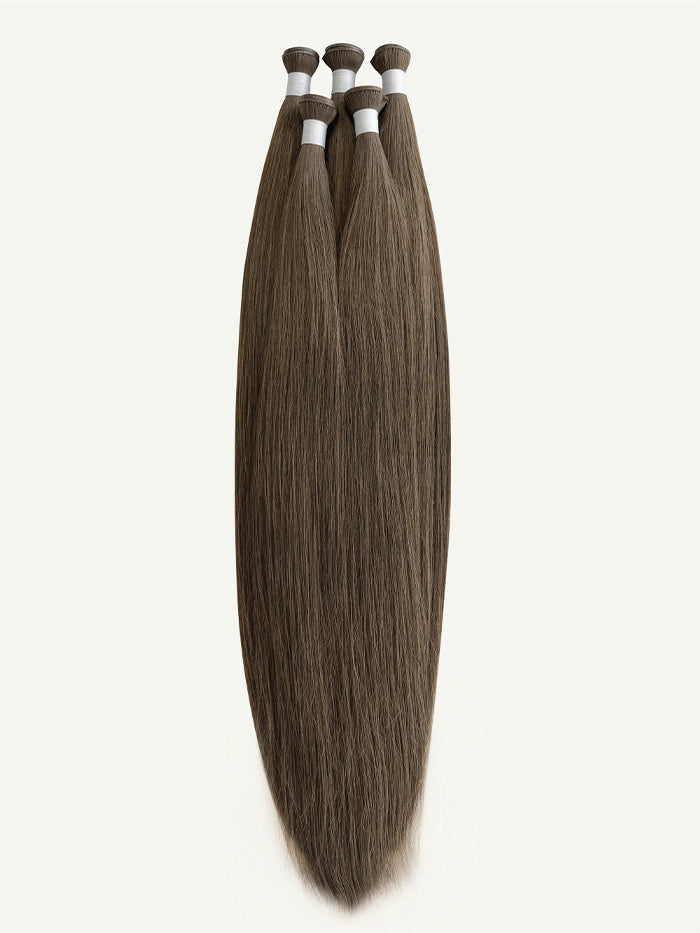 Ashy Brown Genius Weft Hair Extensions