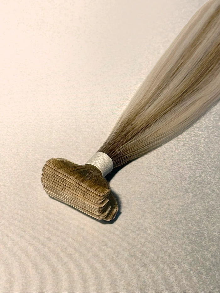 Glow Ice(#Balay 12|Ice N) Invisible Tape In Hair Extensions