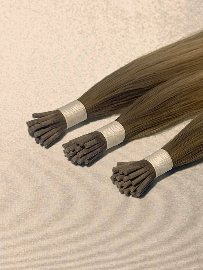 Caramel Latte(#Balay 6N|9C) I Tips Hair Extensions