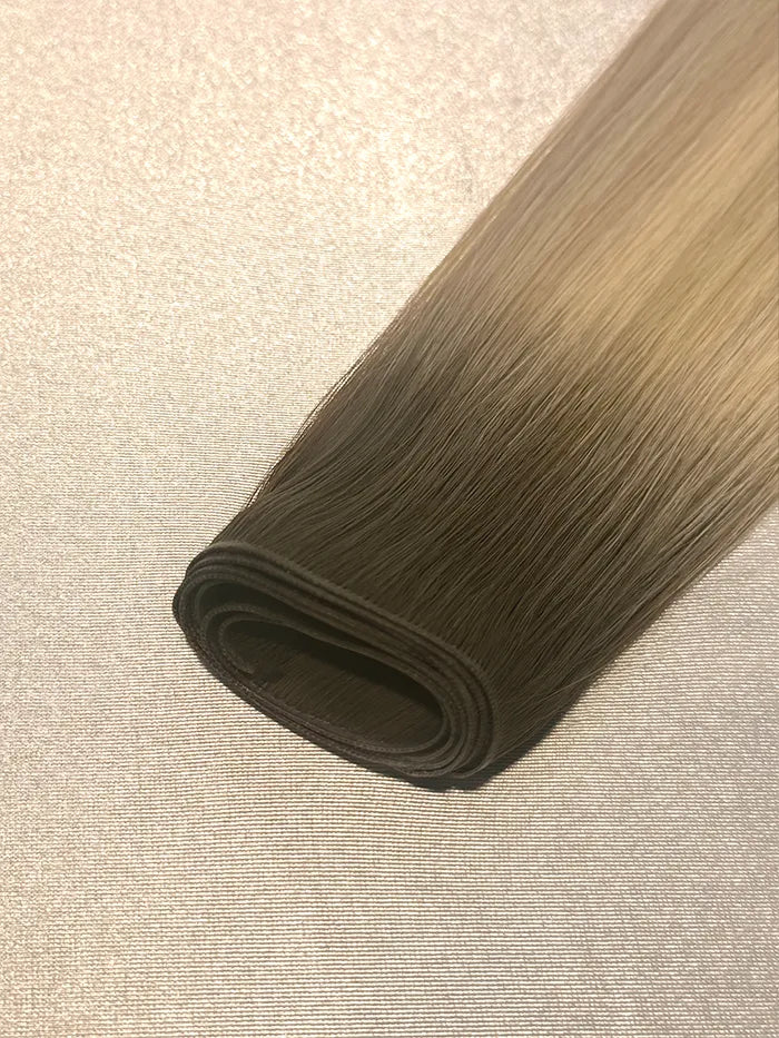 Rooted Champagne Kiss(#Balay 9D|80)Genius Weft Hair Extensions