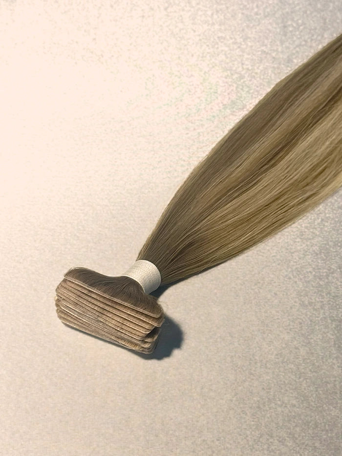 Tea Brown Mix(#C29) Invisible Tape In Hair Extensions