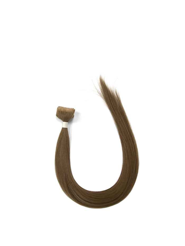Chestnut Brown(#6N) Invisible Tape In Hair Extensions