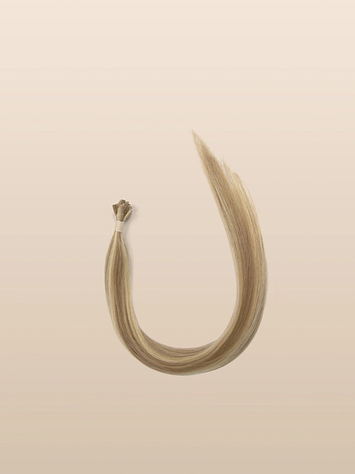Piano Creamy Blonde(#P86) Keratin Flat Tips Hair Extensions