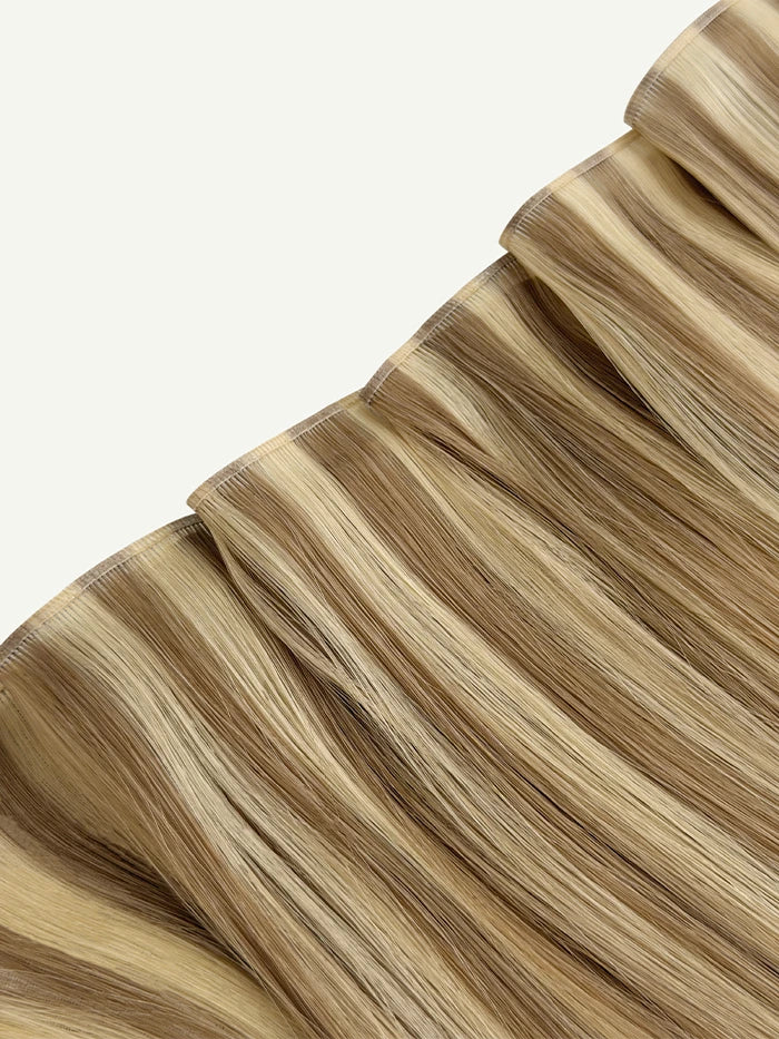 Piano Creamy Blonde Genius Weft Hair Extensions