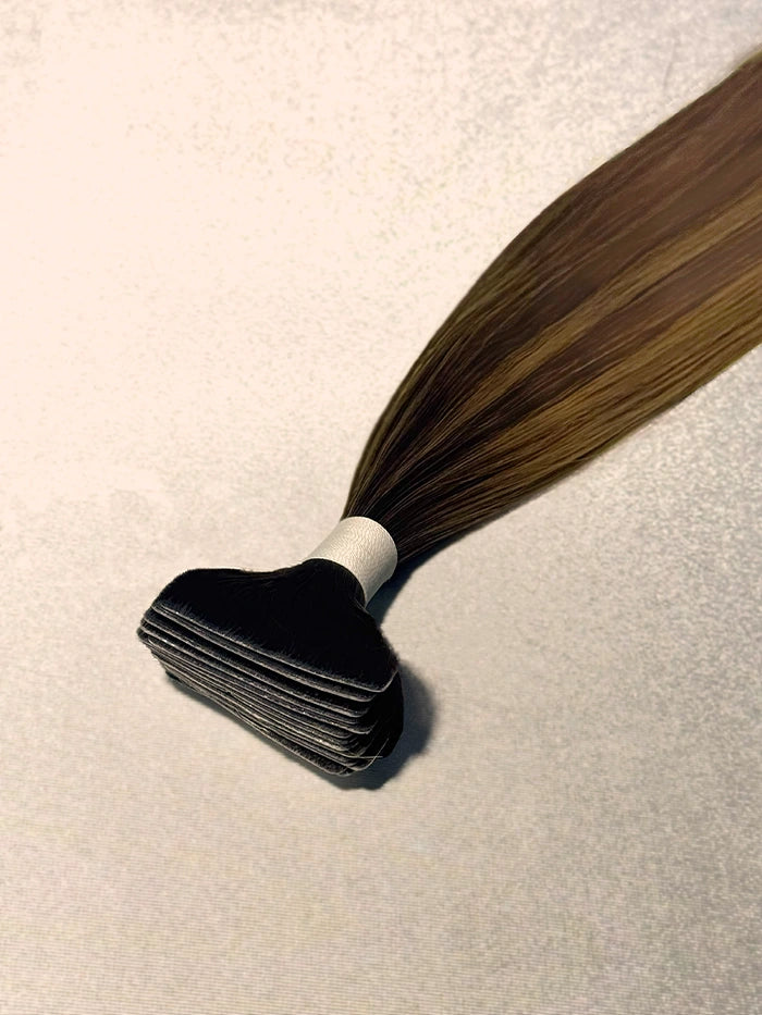 Toffee Melt(#RC248) Invisible Tape In Hair Extensions